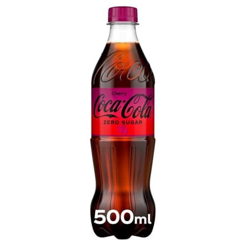 Image of Coca Cola Zero Sugar Cherry, 500 ml