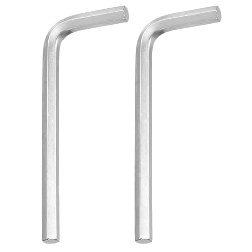 Image of sourcing map 2pcs Hex Key Wrench 6mm Stainless Steel L-Shape Hexagon Metric Wrenches Repairing Tool for Home DIY Bike Motorcycle Repair