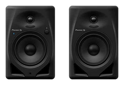 Image of Pioneer DJ DM-50D-BT 5” desktop monitor system with Bluetooth® functionality (Black)