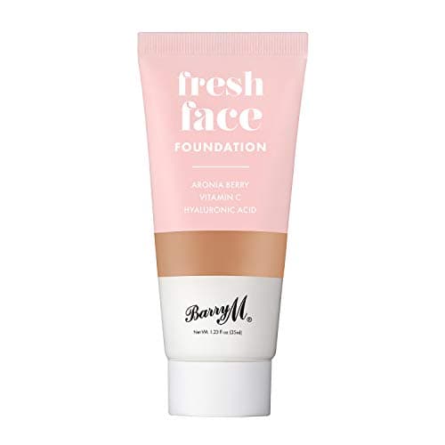 Image of Barry M Cosmetics Fresh Face Lightweight Liquid Foundation Infused With Hyaluronic Acid And Vitamin C, Shade 12
