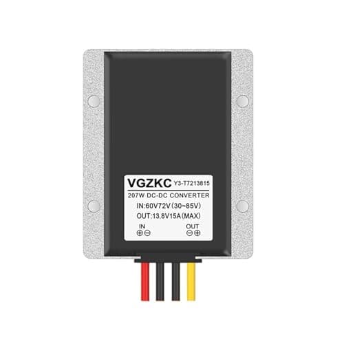 Image of 48V60V72V to 13.8V DC power supply step-down 30~85V automotive power supply DC-DC regulator converter(72V to 13.8V 15A)