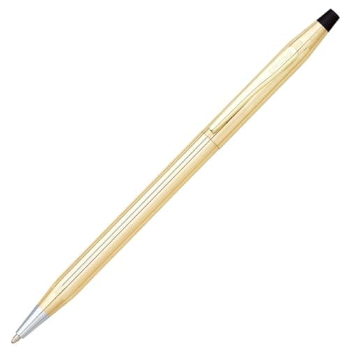 Image of Cross Classic Century Refillable Twist-Action Metal Ballpoint Pen, Medium Ballpoint, includes Luxury Gift Box and Black Cartridge, 1 Pack, 10 Karat - Gold