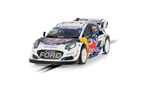 Image of Scalextric Cars - C4569 Ford Puma Rally1 Monte Carlo 2024 - Toy Slot Car for use with Race Tracks and Set - Gift Ideas for Kids and Adults, Accessories