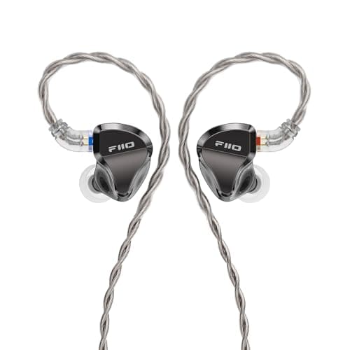 Image of FiiO JH5 1 Dynamic & 4 BA Driver Hybrid In Ear Earphones (Black)