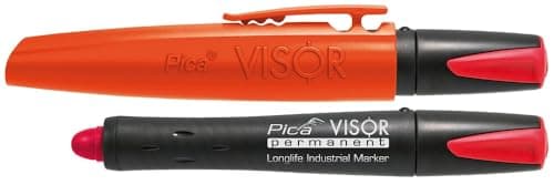 Image of PICA 990/52/SB - Marcador Industrial Visor Permanente Blanco en blíster