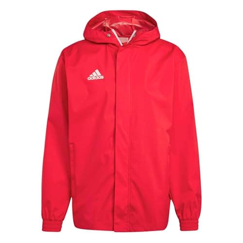 Image of adidas Men's Entrada 22 All-Weather Jacket, team power red 2, XL