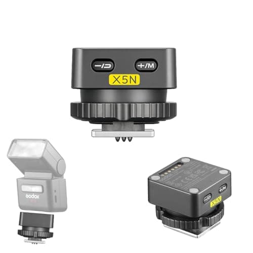 Image of Godox X5N TTL Wireless Flash Trigger for NIKON, 2.4GHz Flash Transmitter for iT32 Mini Flash, Hot Shoe Trigger with HSS Support, Built-in Battery & Colour Indicator