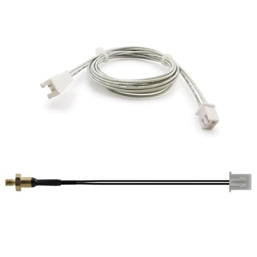 Image of 3D Printer NTC 3950 M3 Thermistor, Ender 3 v2 Thermistor, M3 Stud Thermistor 100k Thermistor Sensor with 1Meter Extended Cable Wire Use for Ender 3/Ender 3 Pro/Ender 5,CR10/CR10s 3D Printer Hotend,