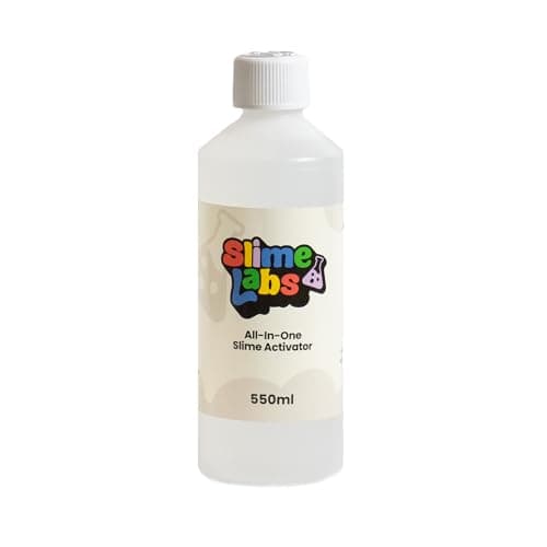 Image of Slime Activator, Glues and Slime Kits - Non-Toxic All-In-One Solution, School Supplies, Art And Crafts Projects,PVA and Activator For Slime, UK Made (550ml Activator)