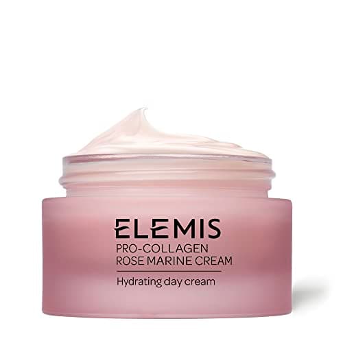 Image of ELEMIS Pro-Collagen Marine Cream, Anti-Wrinkle Daily Face Moisturising Lotion, Hydrating Ultra-Light Gel-Cream Day Moisturiser Leaves Skin Smooth, Glowing and Rejuvenated