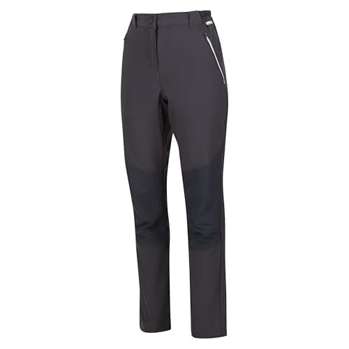 Image of Regatta Women's Questra Walking Trousers, Water Repellent, Stretchable & Wind Resistant - Perfect for Outdoors, Walking, Hiking & Camping Grey