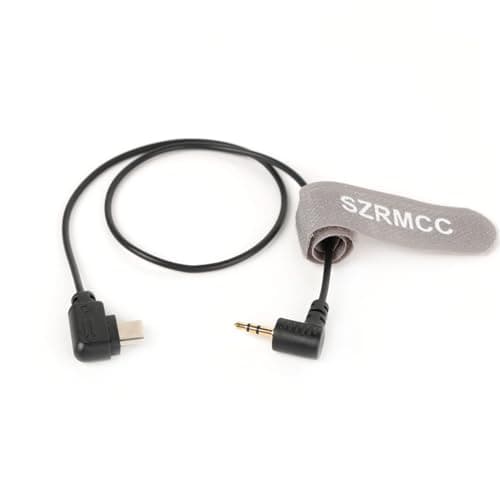Image of SZRMCC Ronin-SC RSS Control Cable Type-C to 2.5mm Remote Release Cable for DJI RSC2 RS2 RS3/Pro Stabilizer to Fujifilm X-Pro2 XT20 XT30 XA3 XE3 XH1 X100F GFX100S Canon 80D 90D M6II Camera