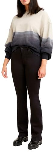 Image of Levi's Women's 315 Shaping Bootcut 315 shaping boot, Black and Black, 25W / 30L