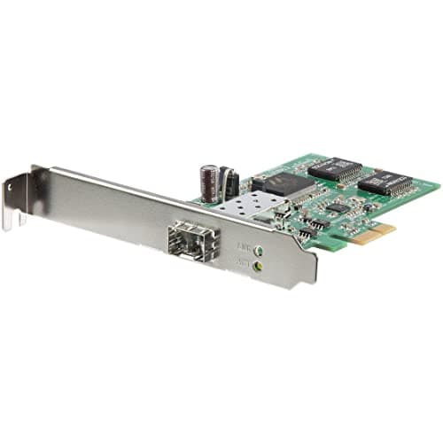 Image of StarTech.com PCI Express Gigabit Ethernet Fiber Network Card w/ Open SFP - PCIe GbE SFP Network Card Adapter NIC - Fiber Optic SFP Adapter (PEX1000SFP2), Gigabit Ethernet (1000 Mbps)