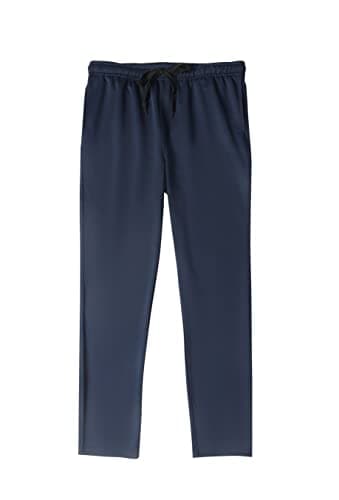 Image of DANI CHINS Boys' Jogger Sweatpants Active Athletic Trousers Pants with Pockets(Navy,14)