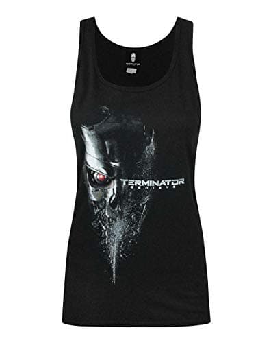 Image of Terminator Genisys Logo Women's Vest Black