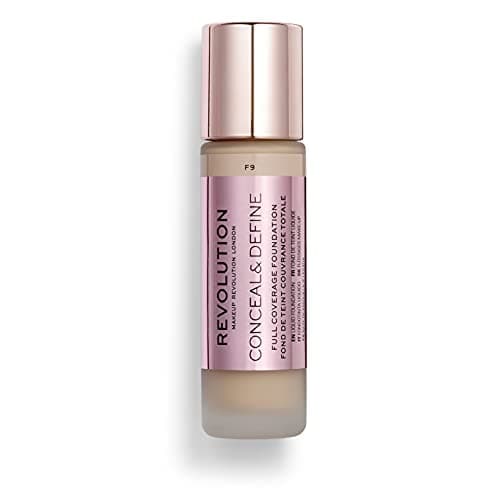 Image of Revolution Beauty London, Conceal and Define, Foundation, F9, 23ml