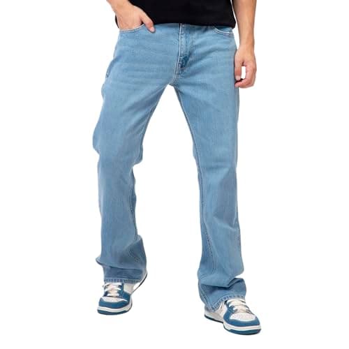 Image of GUESS Men Slim Fit Jeans, In Light, 32