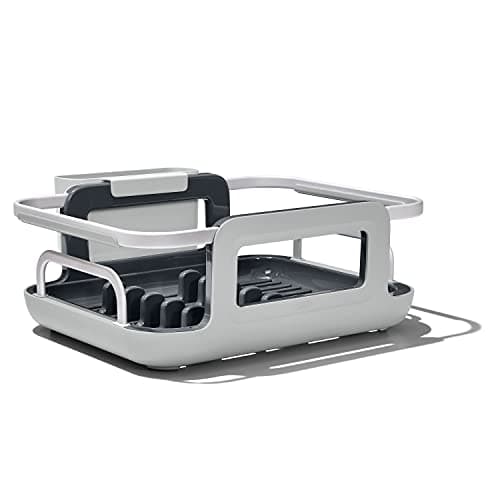 Image of OXO Good Grips Aluminium Sink Drainer - Grey