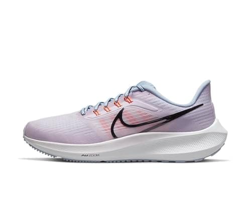 Image of NIKE Air Zoom Pegasus 39 Women's Trainers DH4072 (Doll/Iris Whisper/Light Marine/Black 500) UK 6 (EU 40)