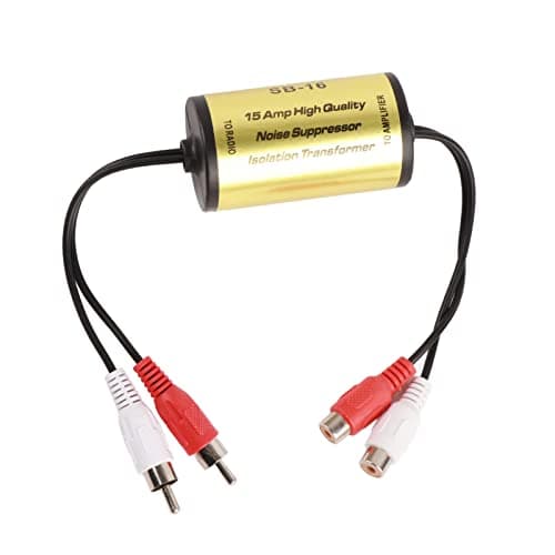 Image of Noise Suppressor - High Performance Stereo Noise Reducer Ground Loop Noise Isolator, Amplifier Noise Filter Formance, Better Sound Quality, Unique Design, Safe Operation Noise