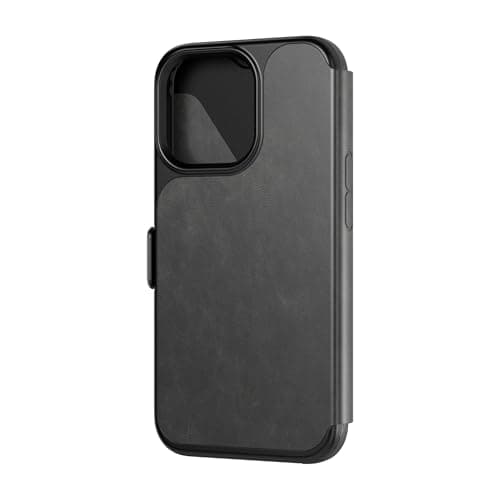Image of Tech21 T21-9206 Evo Wallet for iPhone 13 Pro – Wallet Phone Case with Space for Two Bank Cards and 12ft Multi-Drop Protection, Black