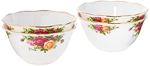 Image of Royal Albert Old Country Roses Bowls Set of 4, 4.3"
