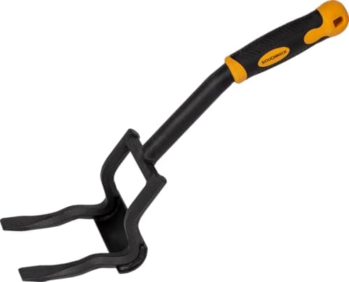 Image of Roughneck ROU64642 Roofing Demolition & Lifting Bar - Heavy-Duty Prying Tool for Taking Down Ceilings, Removing Roof Laths, Working in Confined Spaces