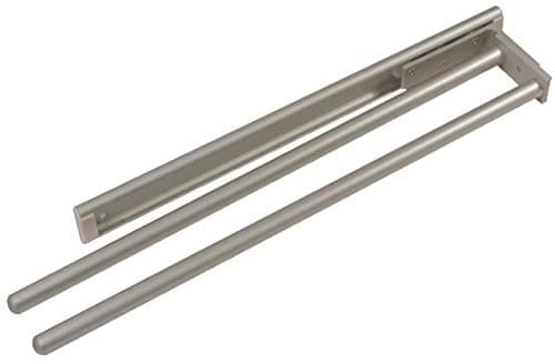 Image of Pull Out Kitchen Tea Towel Holder Rail (2 Arm)