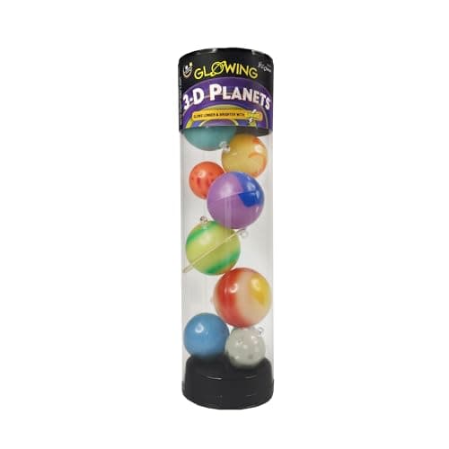 Image of University Games 3-D Planets in a Tube Glow-in-the-Dark