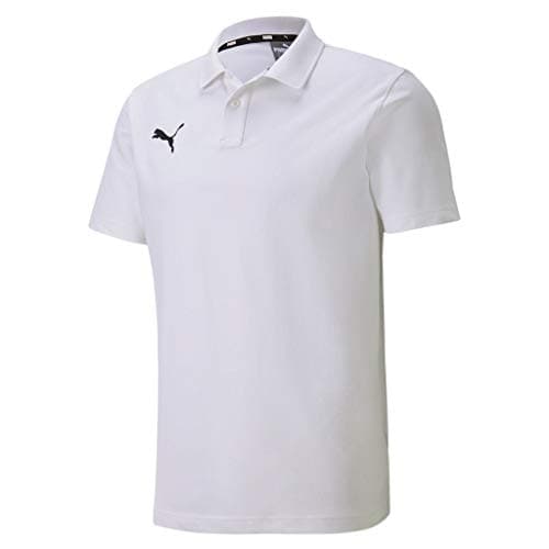 Image of PUMA Men's teamGOAL 23 Casuals Polo Shirt, White, X-Large