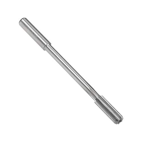 Image of sourcing map 6.6mm Chucking Reamer, HSS Cobalt M35 Lathe Machine Reamer D4 6 Straight Flutes, Round Shank Milling Cutting Tool, for Stainless Steel Alloy Copper Metal