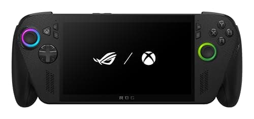 Image of ASUS ROG Xbox Ally X Portable Gaming Console, 17.8 cm (7 Inch) Full HD, 120Hz (AMD Ryzen Z2 Extreme, 24GB RAM, 1TB SSD, 80Wh Battery, Windows 11, Gamepass Included), Black