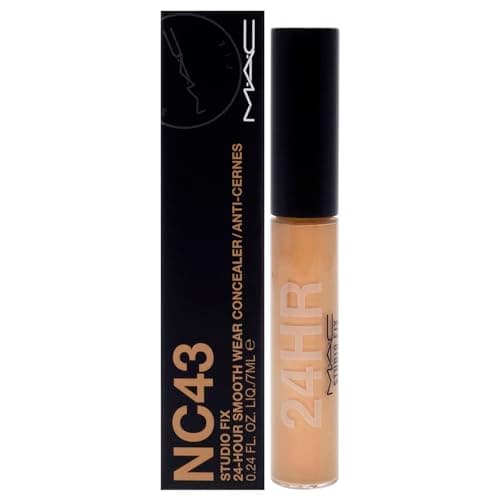 Image of Studio Fix 24-Hour Smooth Wear Concealer - NC43 by MAC for Women - 0.24 oz Concealer
