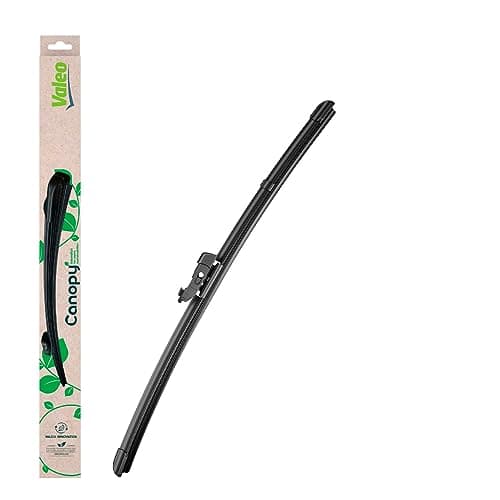 Image of VALEOCanopy Wiper - CAN26 - Flat Wiper Blade Made from Natural And Recycled Materials - Front - Length: 16 inches/400mm - (Wiper Blade 1) - 583926