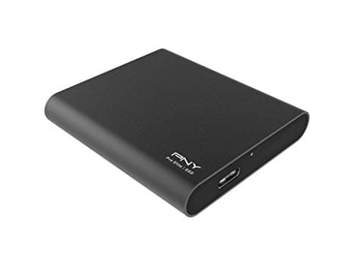 Image of PNY Portable SSD PRO Elite USB 3.1 Gen2 Type-C 250GB Silver Brush