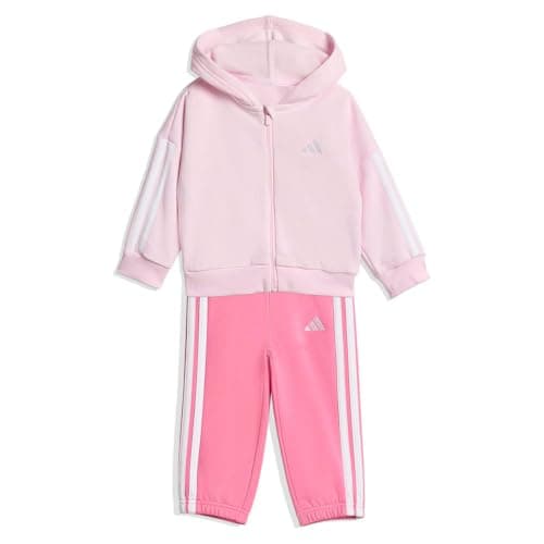 Image of adidas Unisex Baby ESSENTIALS JOGGER, clear pink/white, 12-18 Months