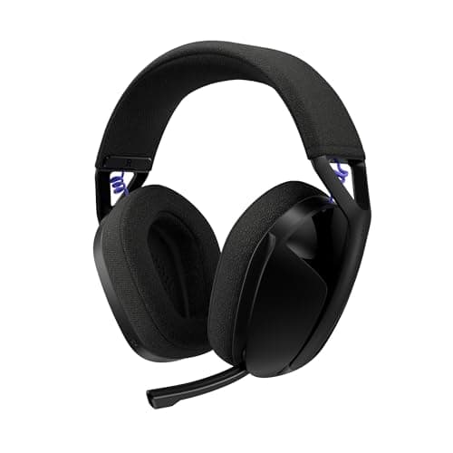 Image of Logitech G G321 LIGHTSPEED Wireless Bluetooth Gaming Headset, dynamic comfort and fit, 16 kHz boom mic, 20+ hrs battery, PC, PS4, PS5, Nintendo Switch, Mobile - Black