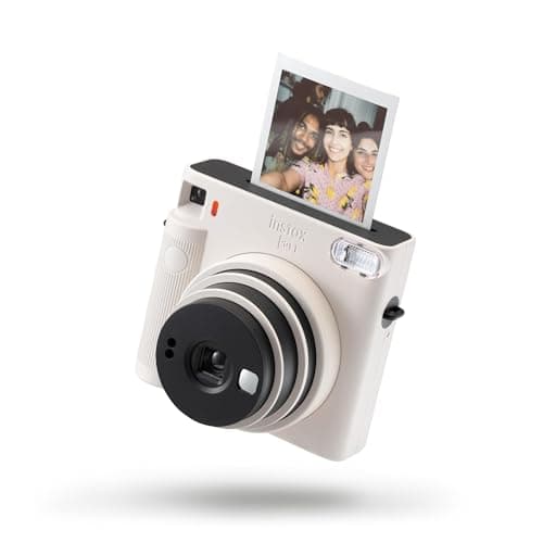 Image of Instax SQUARE SQ1 Instant Camera, Chalk White