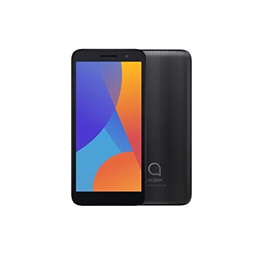 Image of Alcatel 1 2021 Volcano Black 5" 8GB 4G Unlocked & SIM Free Smartphone (Renewed)