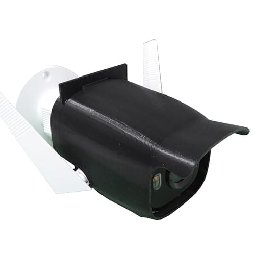 Image of Black Camera Cover, Rain Protection/Sunshade for TP-Link Tapo TC68, TC65, C310, C320WS, C325WB, Compatible CCTV Cameras, Waterproof and UV Protection