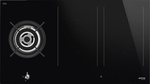 Image of Combined induction and gas hob with 5 cooking zones from Smeg Classic - PM3953D