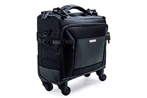 Image of Vanguard VEO Select 42T Pilot Style Roller Case/Shoulder Bag - Black