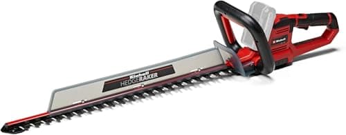 Image of Einhell Cordless Hedge Trimmer 18V Power X-Change, 60cm (24 Inch) Cutting Length, Laser-Cut Diamond-Ground Steel Blades, Incl. Debris Collector, Without Battery GE-CH 18/60 Li