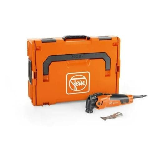 Image of Fein MultiMaster MM 500 Plus Oscillating Multitool Set with QuickIn, Anti-Vibration System and Tacho Generator - 350 W, StarlockPlus Tool Mount - 72296769090