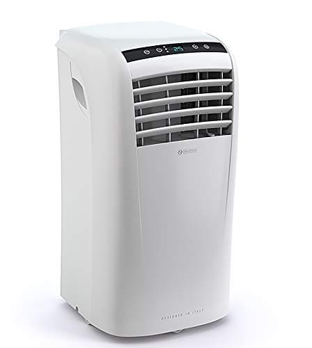 Image of Olimpia Splendid 1960 01960 Dolceclima Compact 8 P Portable Air Conditioner Unit with Cooling, Fan, Dehumidifier 8.000 BTU/h, Gas R290, Design Made in Italy, White