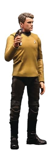 Image of Hiya Toys Star Trek (2009): Chekov Exquisite Mini Series 1:18 Scale Previews Exclusive Action Figure