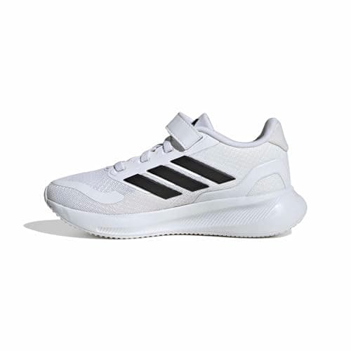 Image of adidas Unisex Kids RUNFALCON 5 Shoes Kids, Cloud White/core Black/core Black, 12.5 UK Child