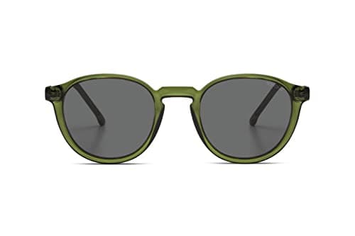 Image of KOMONO Liam Fern Unisex Oval Bio Nylon G850 Sunglasses for Men and Women with UV Protection and Scratch-Resistant Lenses