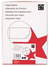 Image of New. 5 Star Addressing Labels Inkjet 18 per Sheet 63.5x46.6mm White [1800 Labels]